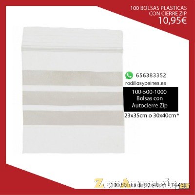 Bolsas autocierre zip